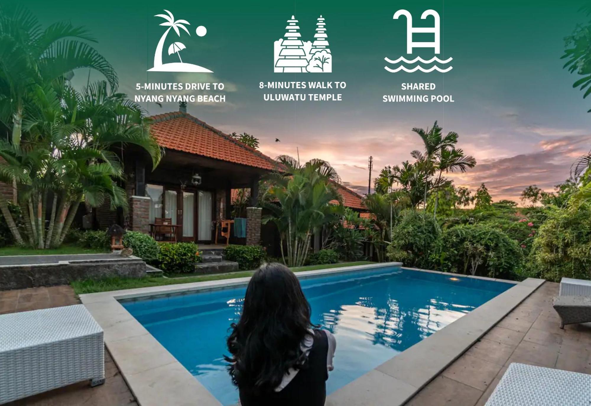 Kubu Nyang Nyang Uluwatu By Bukit Vista Appartement Buitenkant foto